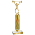 Value Gold Carbon Fiber Weights Trophy