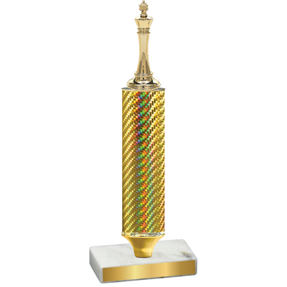 Value Gold Carbon Fiber Chess Trophy