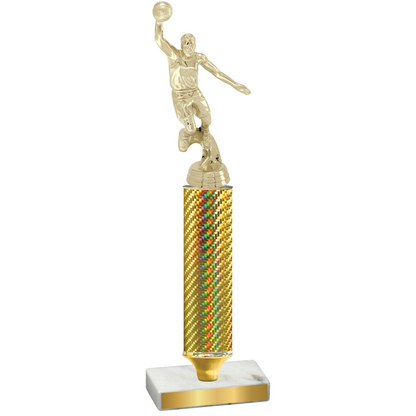 Value Gold Carbon Fiber Basketball Trophy