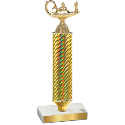 Value Gold Carbon Fiber Academics Trophy