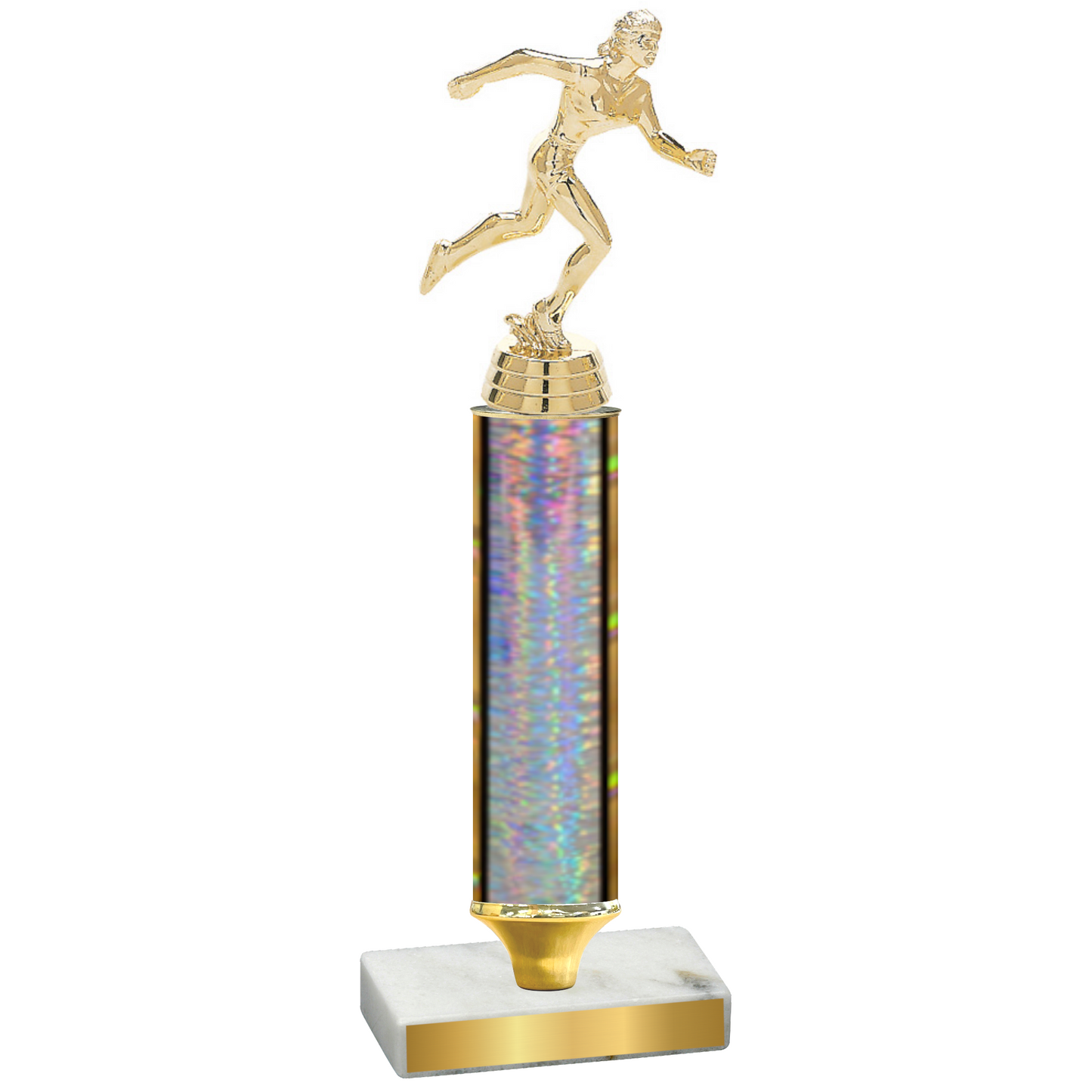 Value Silver Glacier Running Trophy