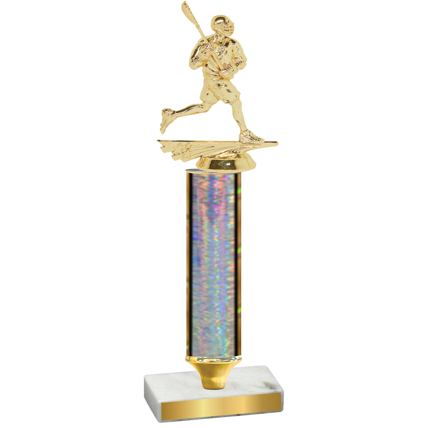 Value Silver Glacier Lacrosse Trophy