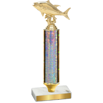 Value Silver Glacier Fishing Trophy