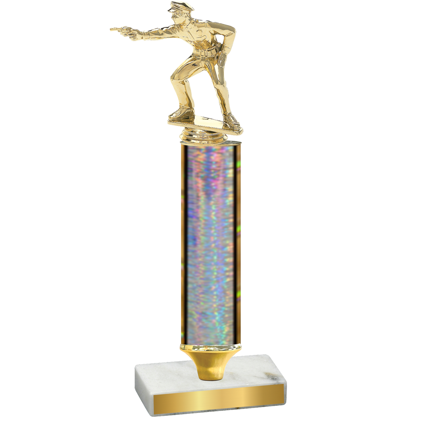 Value Silver Glacier Shooter Trophy