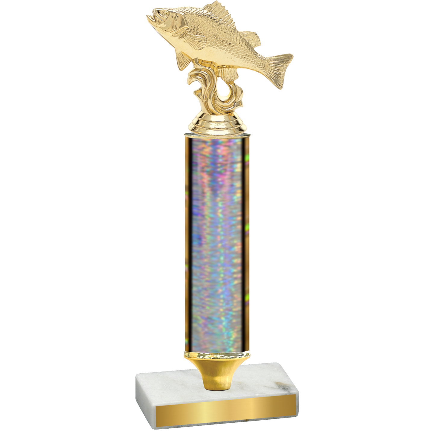 Value Silver Glacier Fishing Trophy