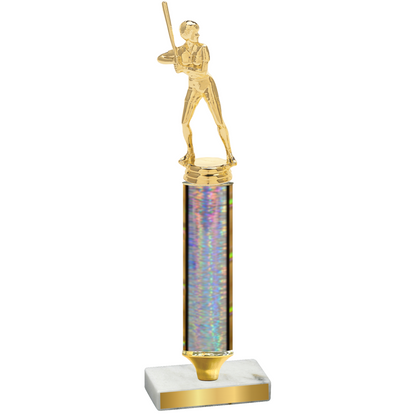 Value Silver Glacier Softball Trophy