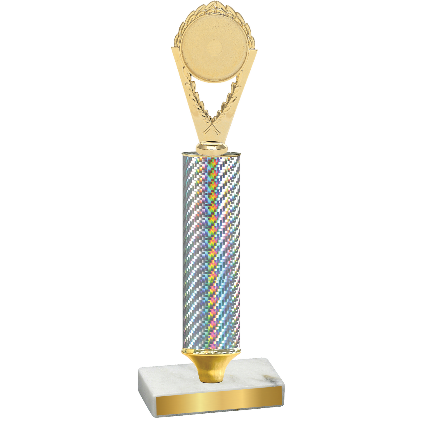 Value Silver Carbon Fiber Insert Trophy