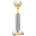 Value Silver Carbon Fiber Victory Trophy