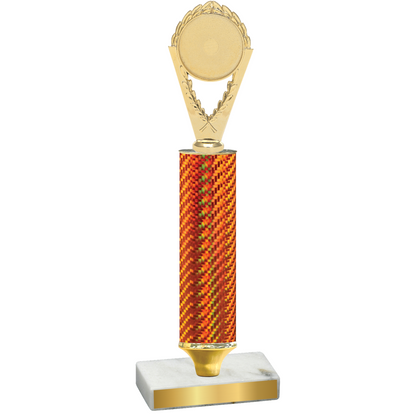 Value Orange Carbon Fiber Insert Trophy