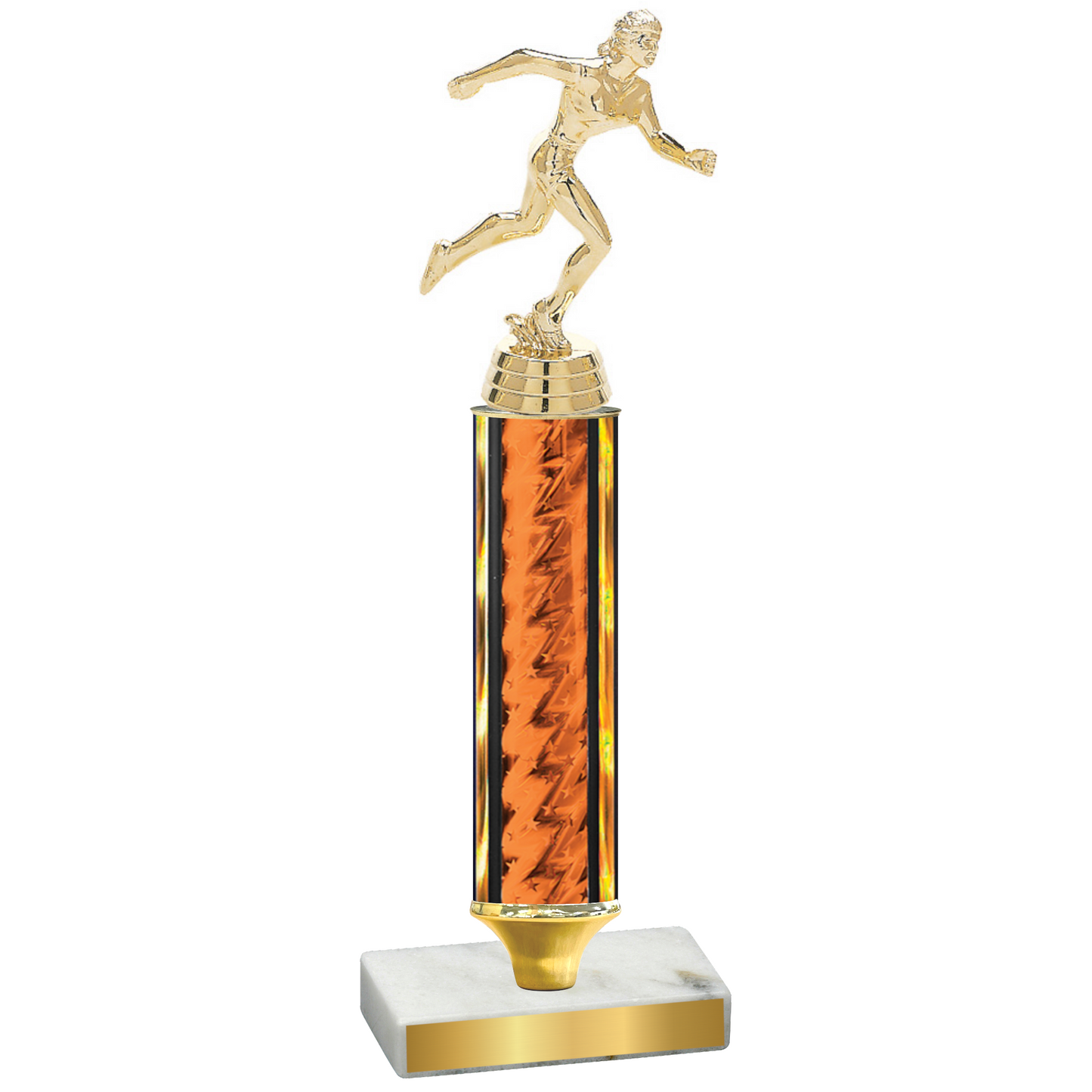 Value Orange Glacier Running Trophy