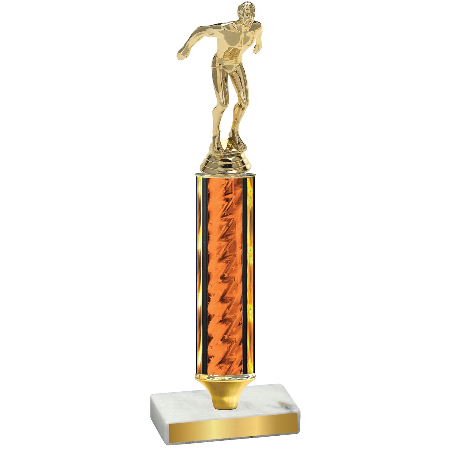 Value Orange Glacier Swimming Trophy