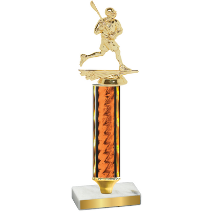 Value Orange Glacier Lacrosse Trophy