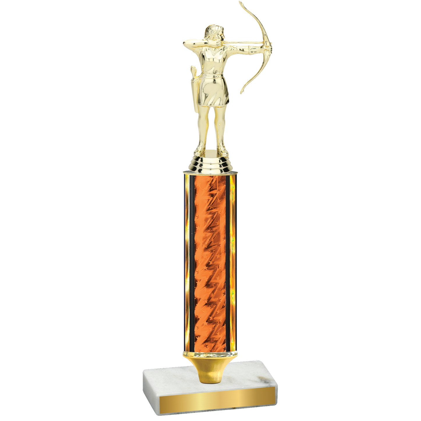 Value Orange Glacier Archery Trophy