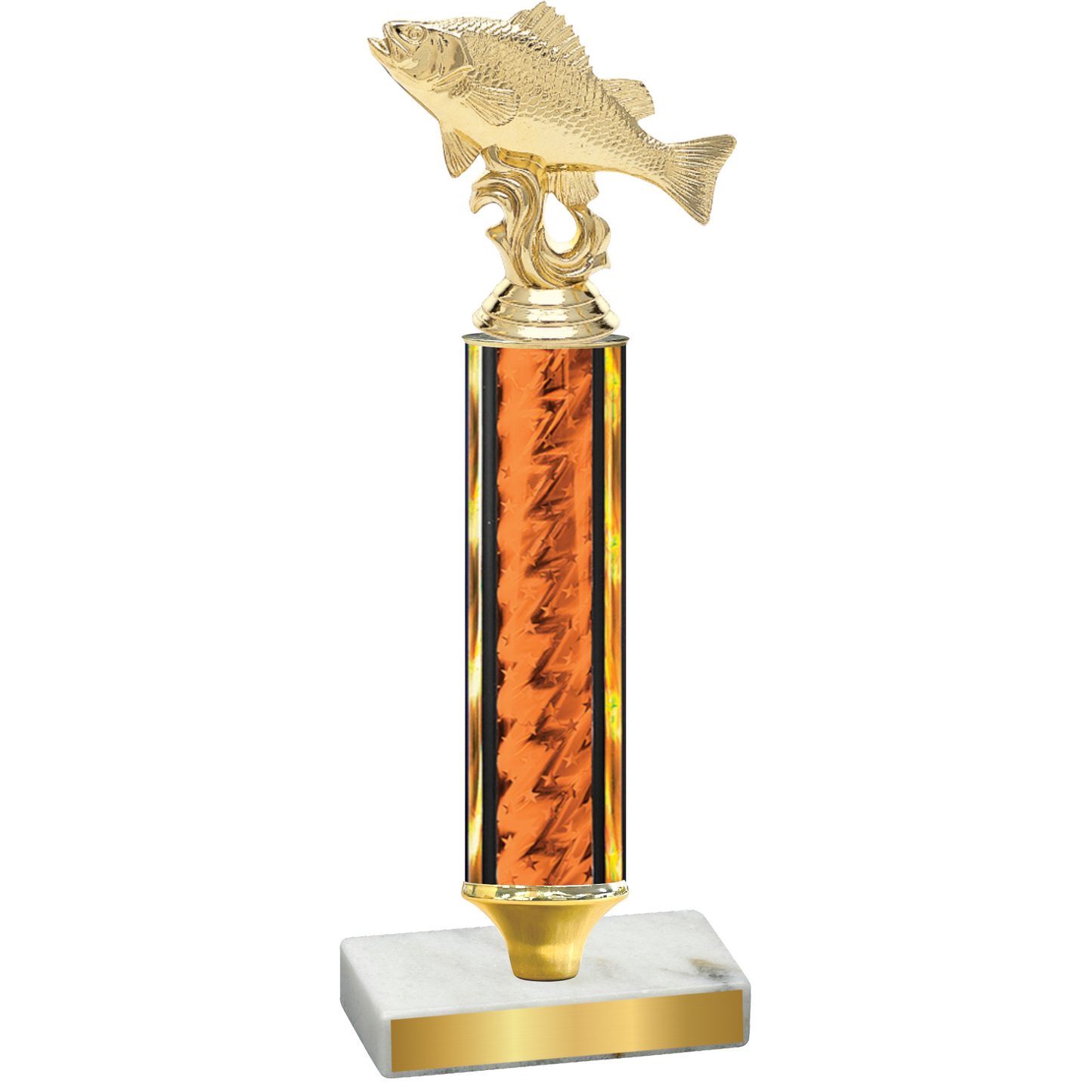 Value Orange Glacier Fishing Trophy