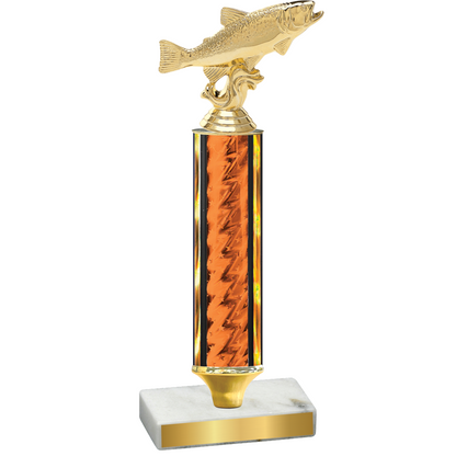 Value Orange Glacier Fishing Trophy