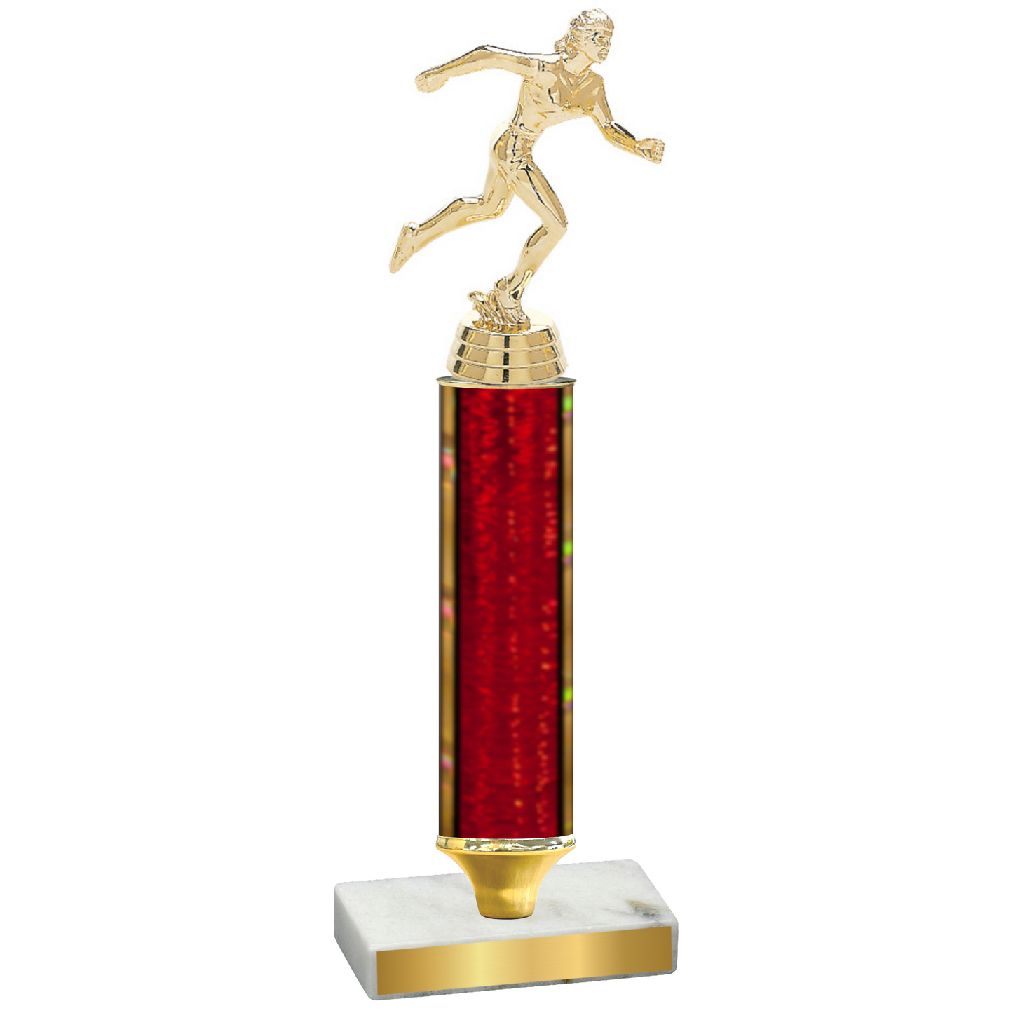 Value Red Glacier Running Trophy