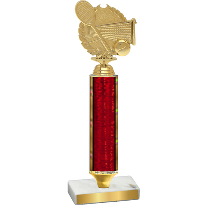 Value Red Glacier Tennis Trophy