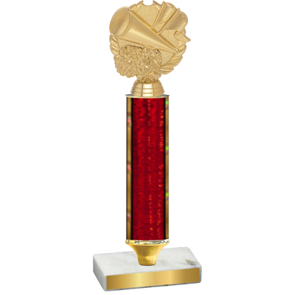 Value Red Glacier Cheerleading Trophy