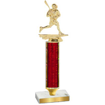 Value Red Glacier Lacrosse Trophy