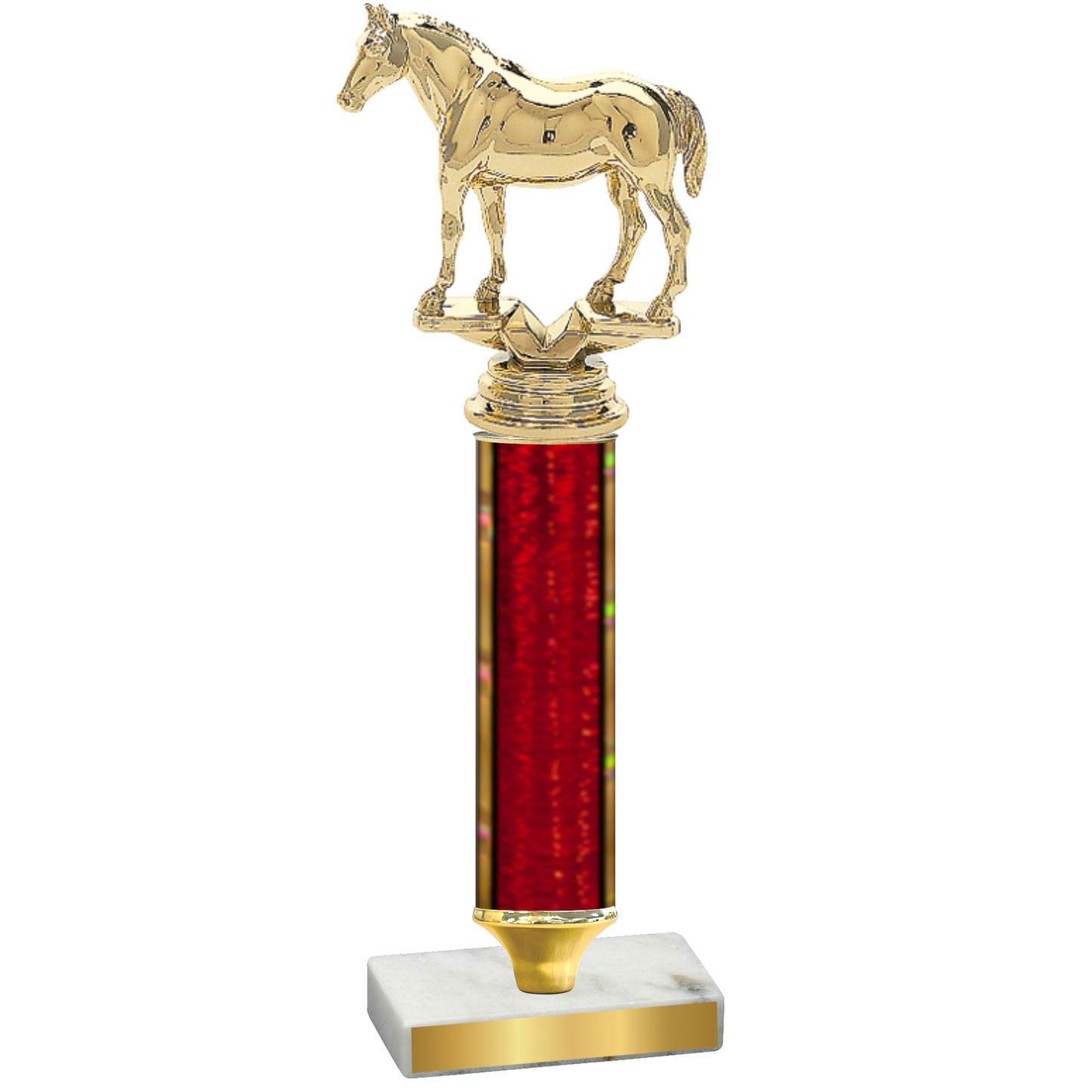 Value Red Glacier Horses Trophy