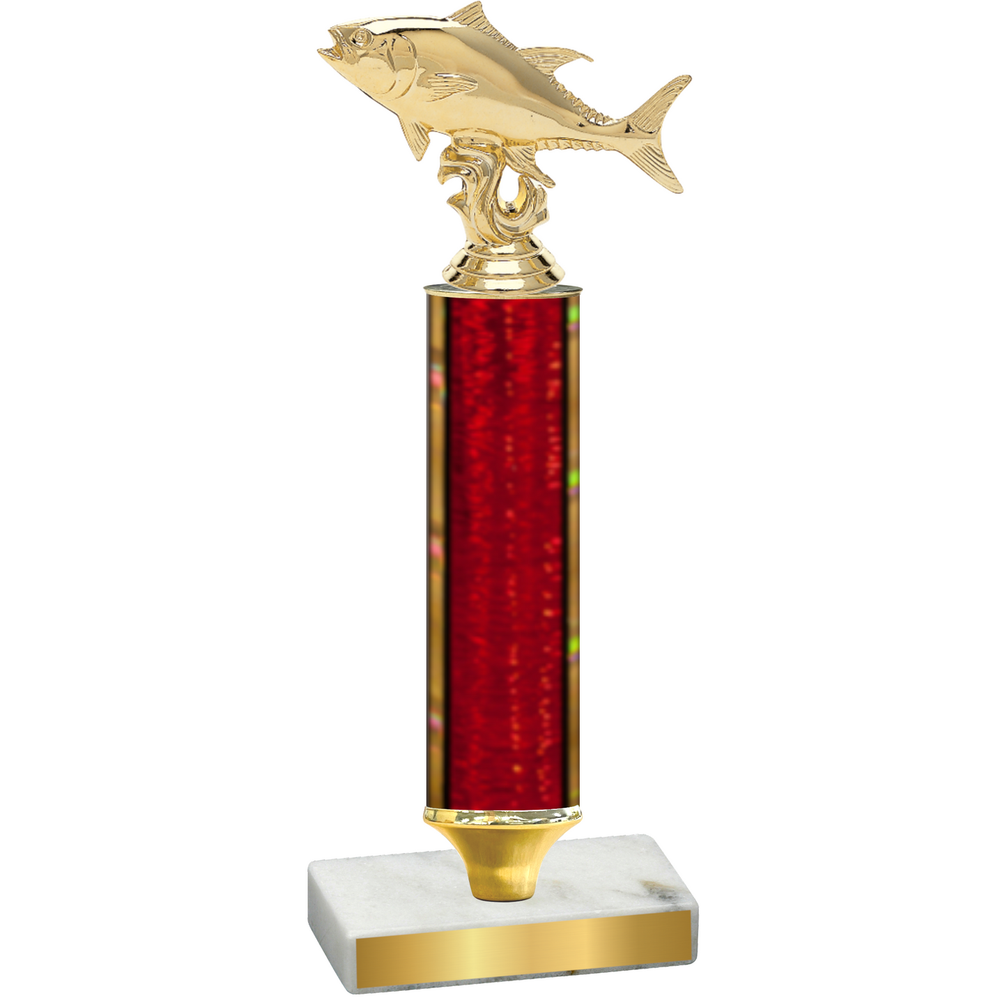 Value Red Glacier Fishing Trophy