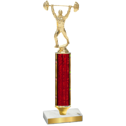 Value Red Glacier Weights Trophy