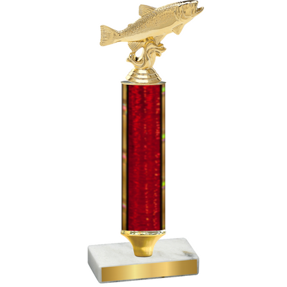 Value Red Glacier Fishing Trophy