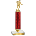 Value Red Carbon Fiber Rugby Trophy