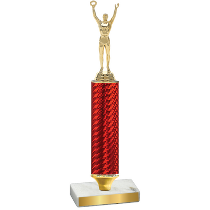 Value Red Carbon Fiber Victory Trophy