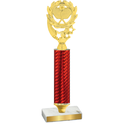 Value Red Carbon Fiber Pickleball Trophy