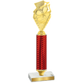 Value Red Carbon Fiber Pickleball Trophy