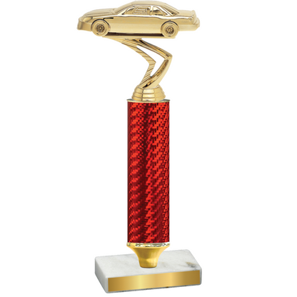 Value Red Carbon Fiber Cars Trophy