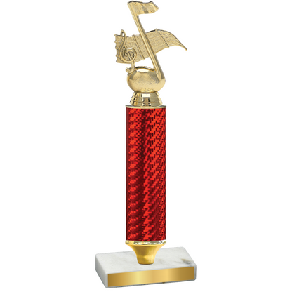 Value Red Carbon Fiber Music Trophy