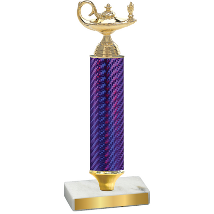 Value Purple Carbon Fiber Academics Trophy