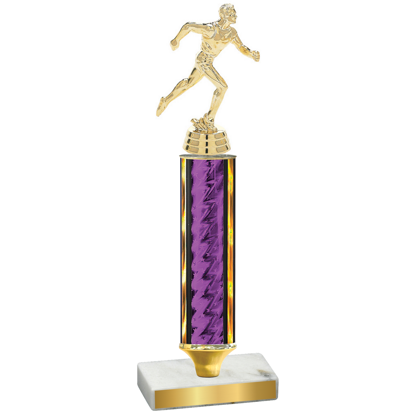 Value Purple Glacier Running Trophy