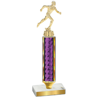 Value Purple Glacier Running Trophy