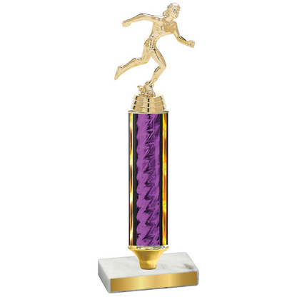 Value Purple Glacier Running Trophy