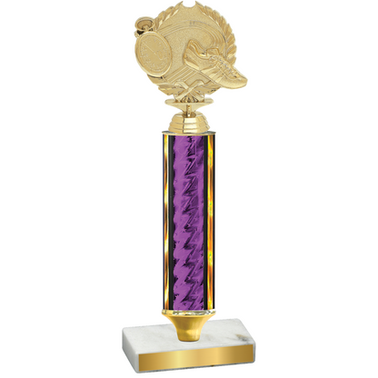 Value Purple Glacier Running Trophy