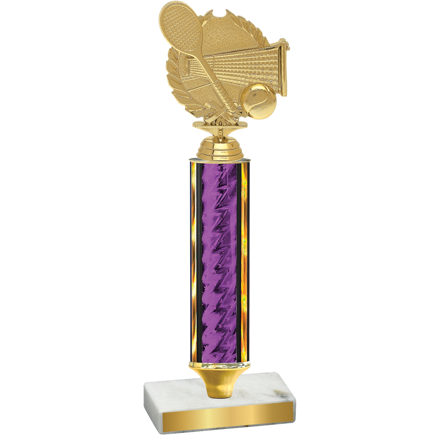 Value Purple Glacier Tennis Trophy