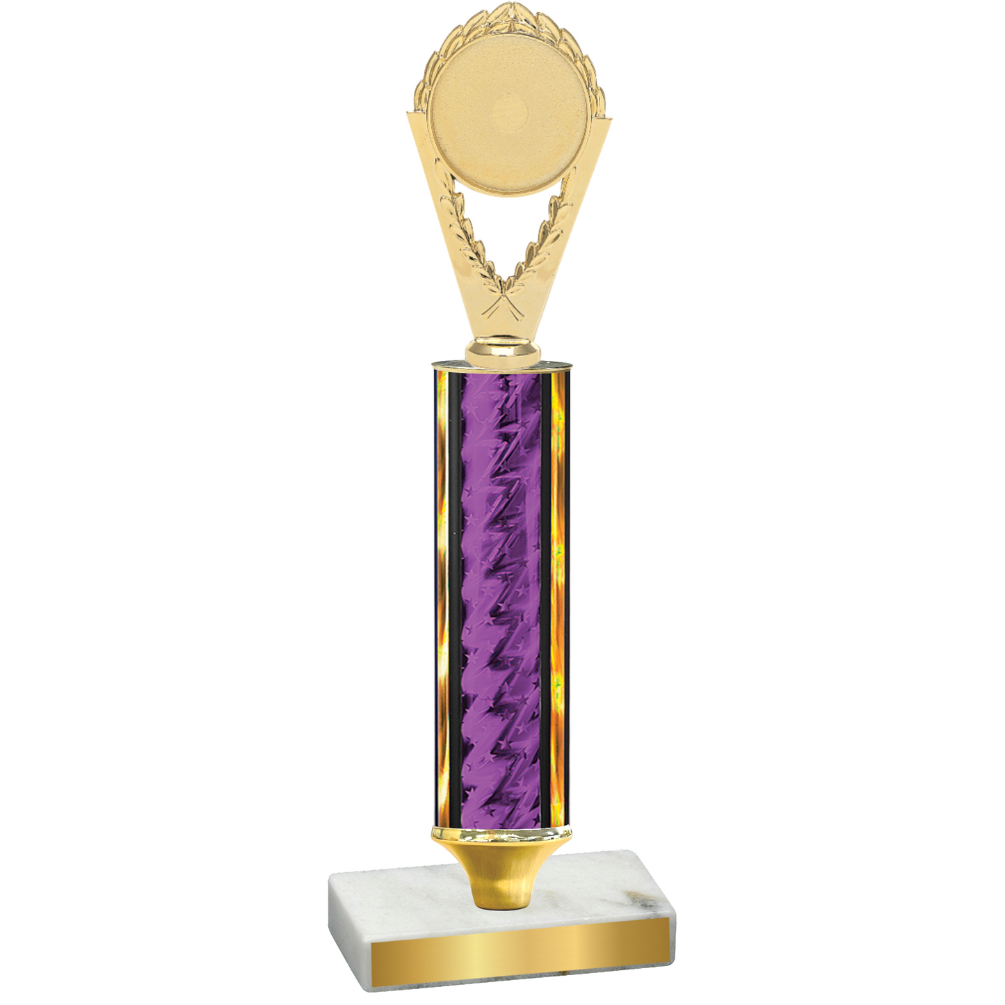 Value Purple Glacier Insert Trophy