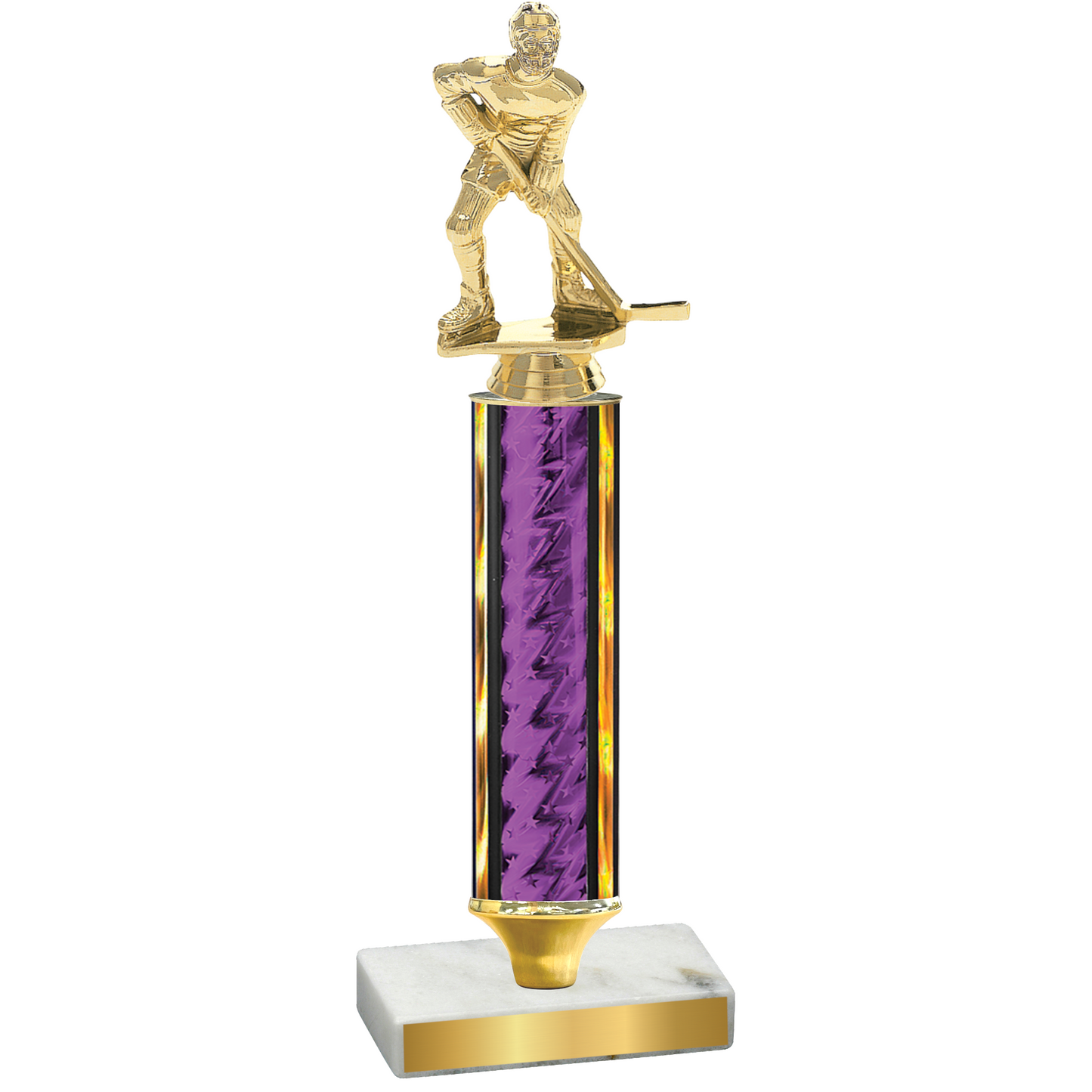 Value Purple Glacier Hockey Trophy