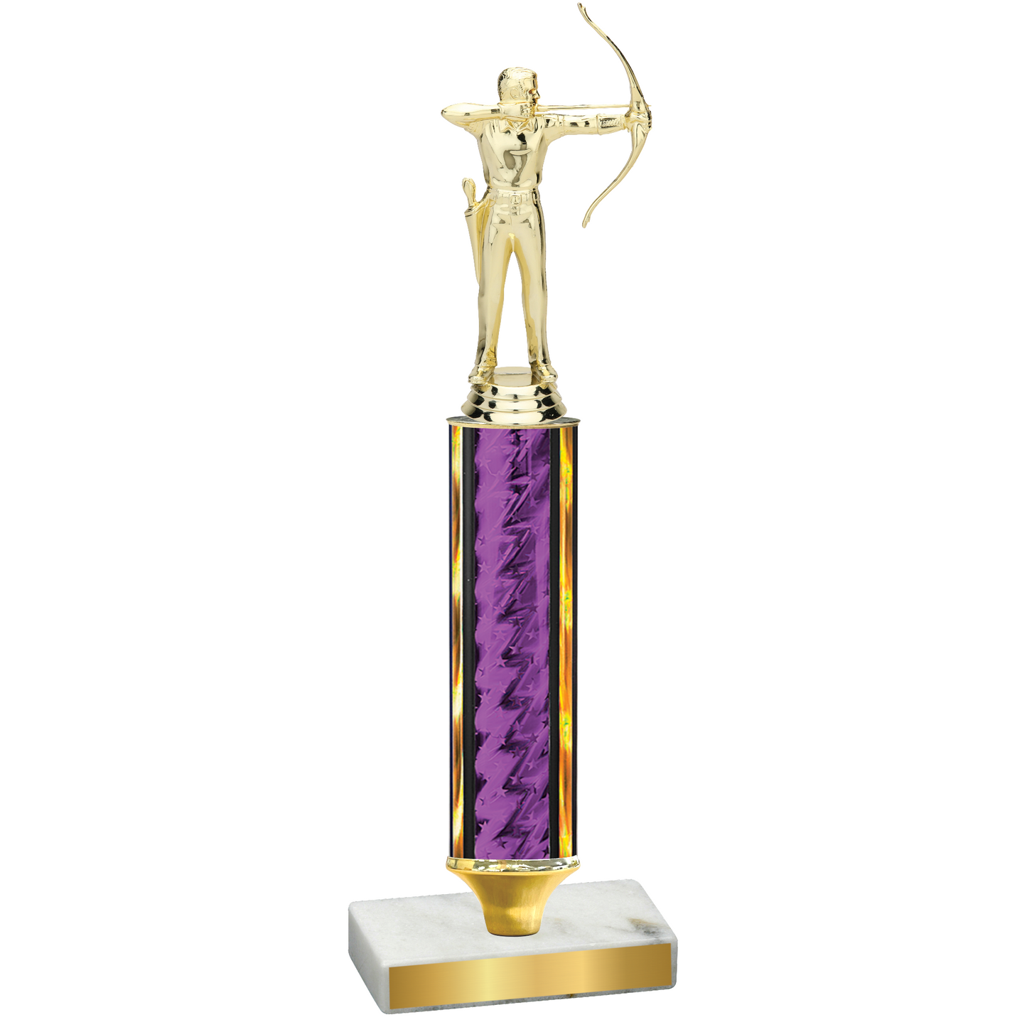 Value Purple Glacier Archery Trophy