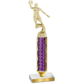 Value Purple Glacier Basketball Trophy