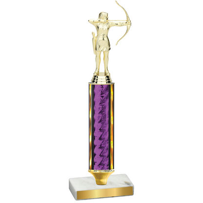 Value Purple Glacier Archery Trophy