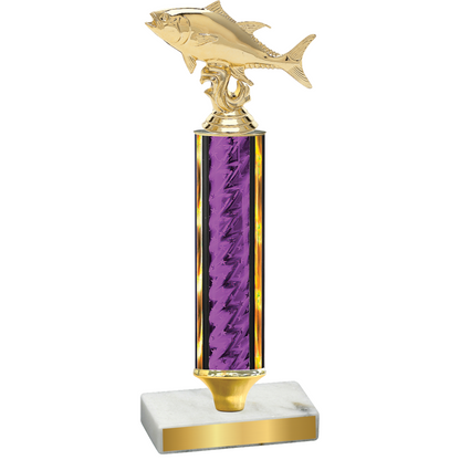 Value Purple Glacier Fishing Trophy