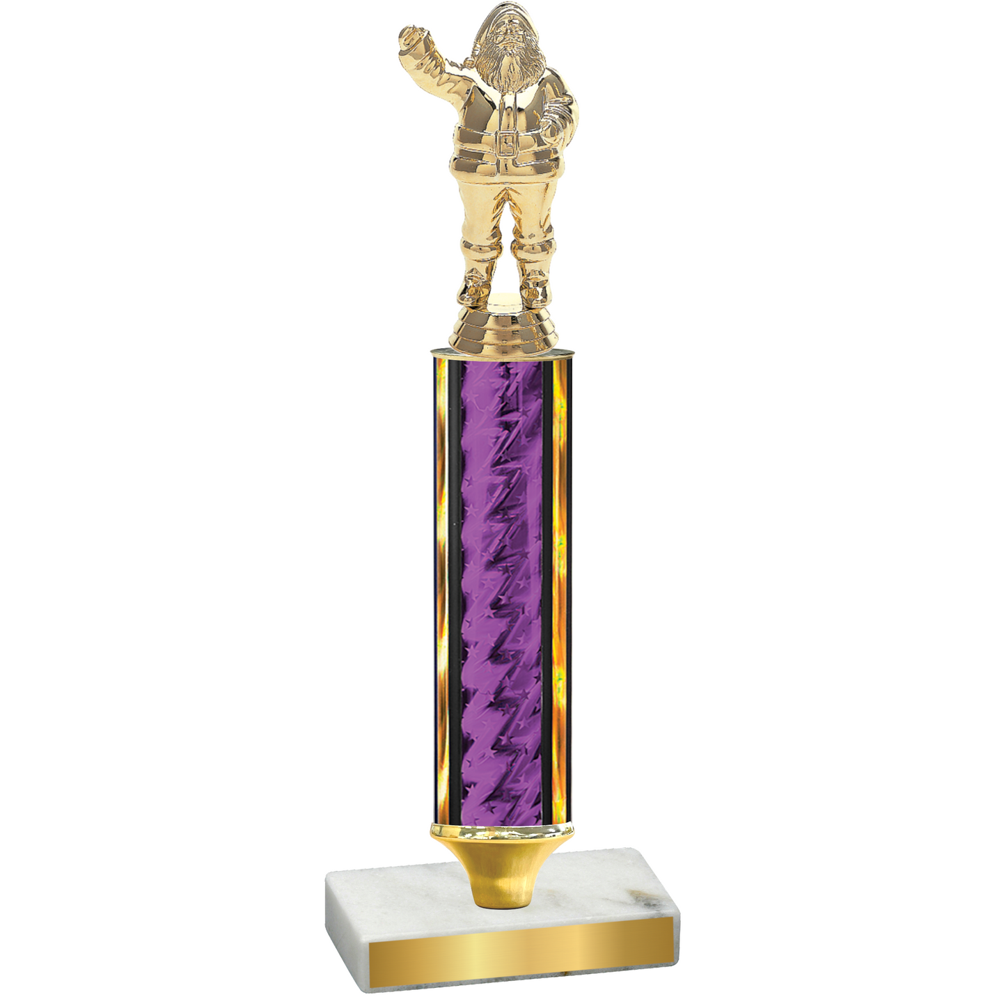 Value Purple Glacier Holiday Trophy