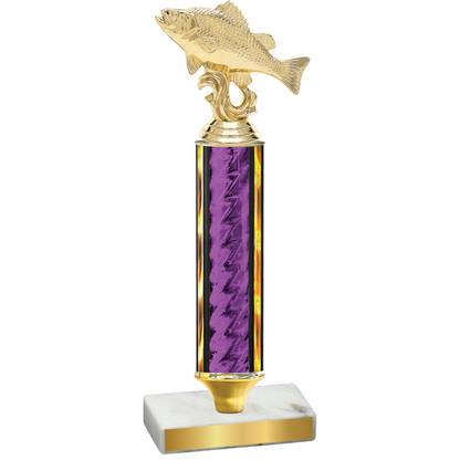 Value Purple Glacier Fishing Trophy