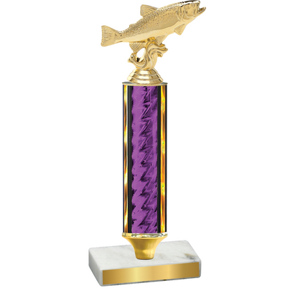 Value Purple Glacier Fishing Trophy