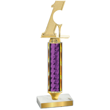 Value Purple Glacier Golf Trophy