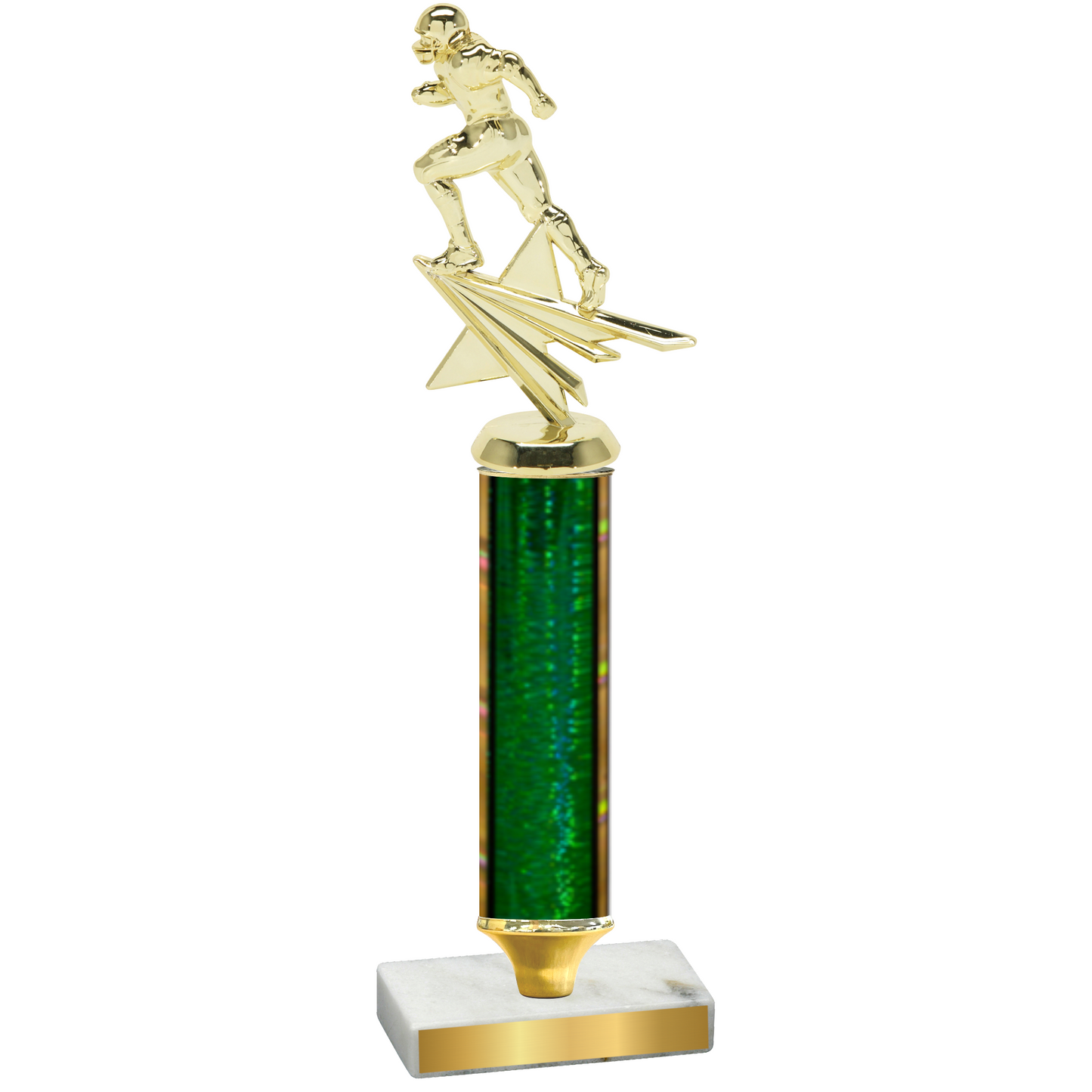 Value Green Glacier Football Trophy